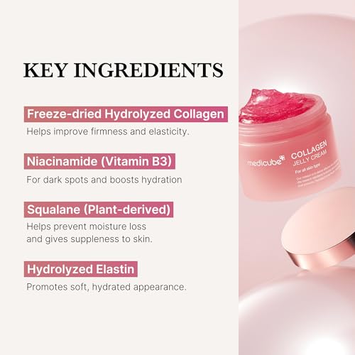 Medicube Collagen Jelly Cream- Niacinamide & Freeze-Dried Hydrolyzed Collagen
