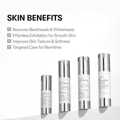 VT COSMETICS CICA Reedle Shot 50, Spicule Microneedling Serum for Pore Care & Exfoliation, Exosome, Centella Asiatica for Glass Skin