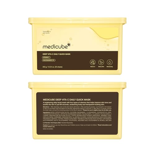 medicube Deep Vita C Daily Quick 30 Sheet Masks
