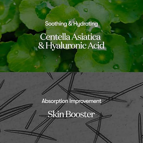 VT COSMETICS CICA Reedle Shot 50, Spicule Microneedling Serum for Pore Care & Exfoliation, Exosome, Centella Asiatica for Glass Skin