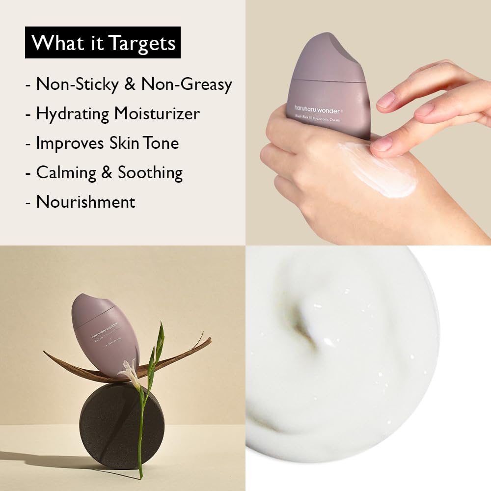 HARUHARU wonder Black Rice 10 Hyaluronic Cream