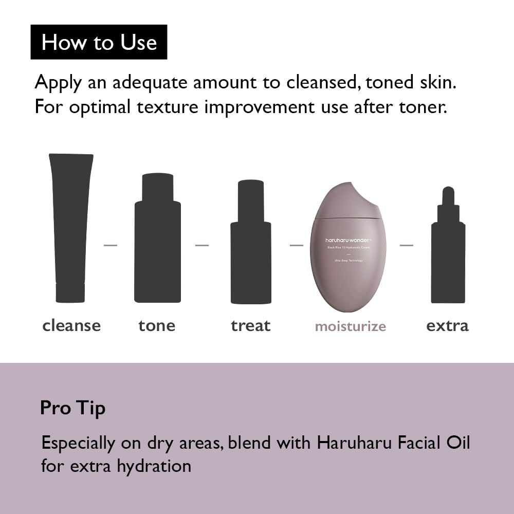 HARUHARU wonder Black Rice 10 Hyaluronic Cream