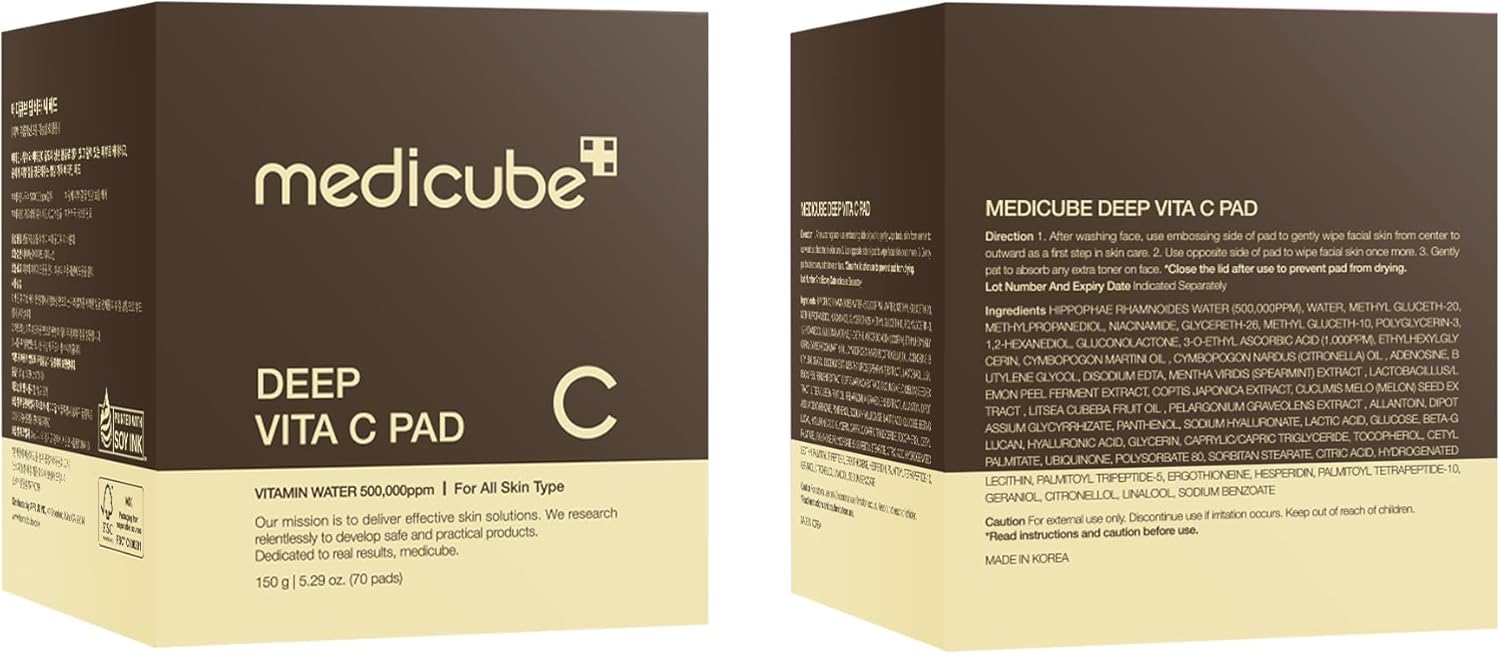 medicube Exosome CICA Tea Tree Calming Toner Pads for Sensitive Skin