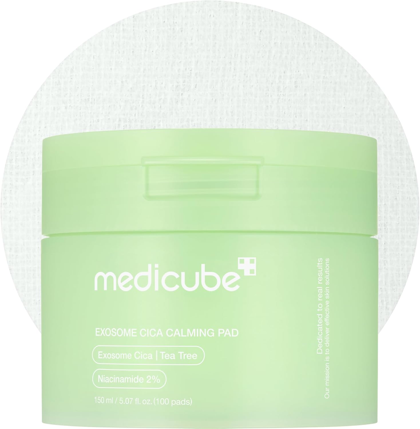 medicube Exosome CICA Tea Tree Calming Toner Pads for Sensitive Skin