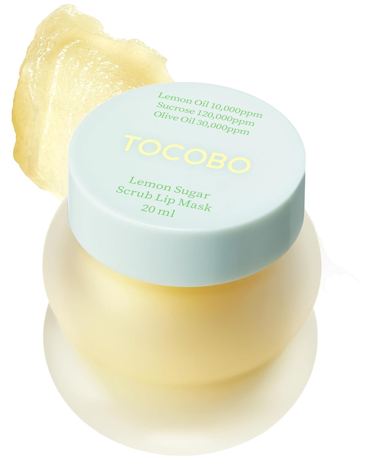 TOCOBO Lemon Sugar Lip Mask – Korean Vegan Lip Scrub