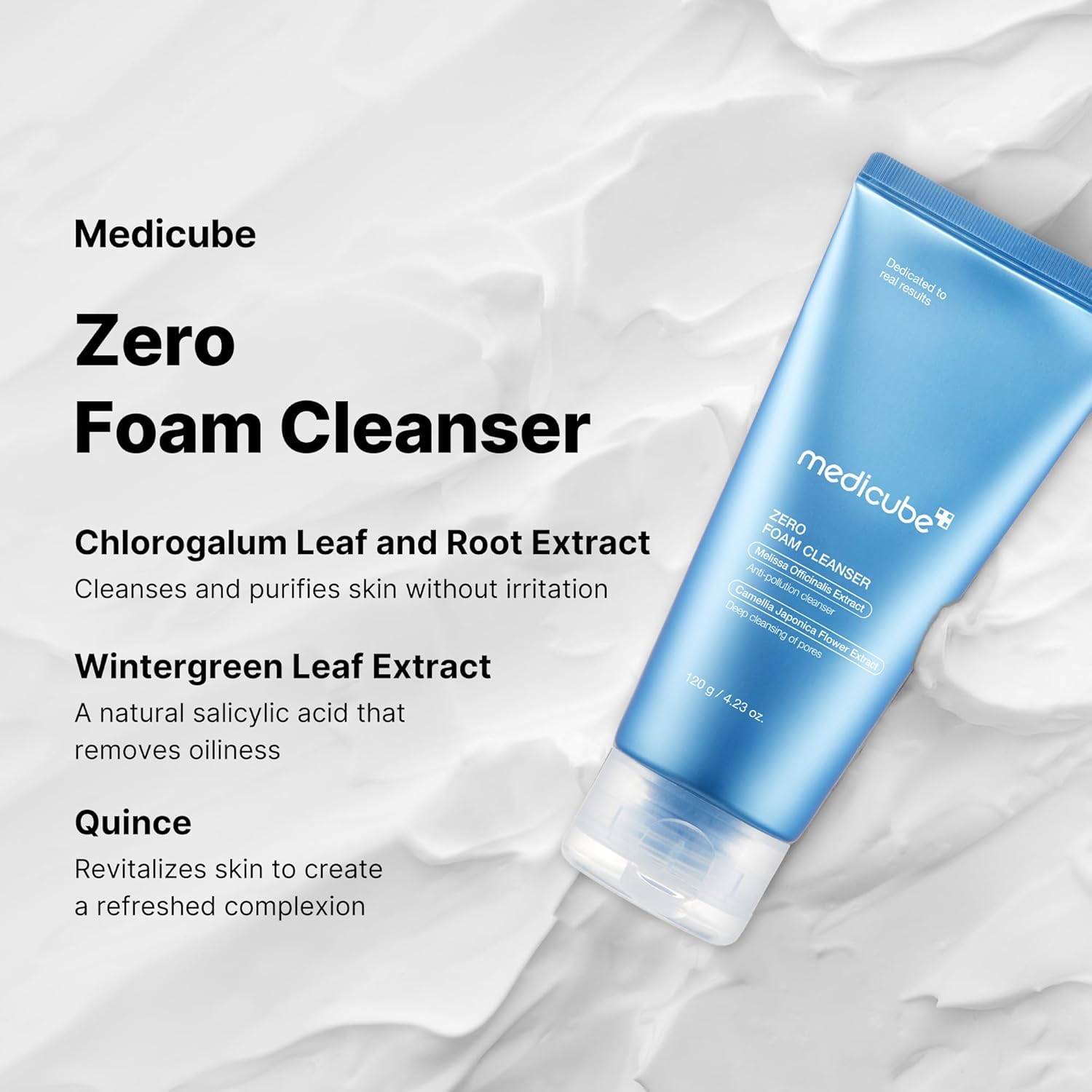 medicube Zero Foam Cleanser for Sensitive Skin
