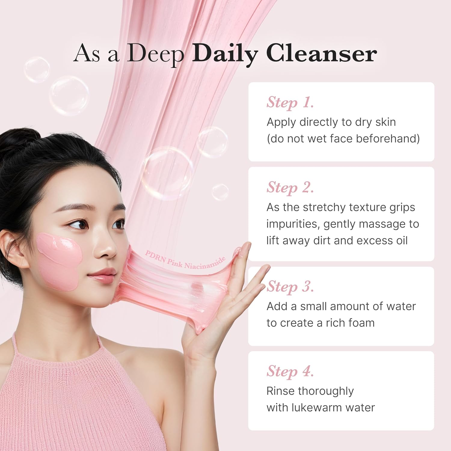 medicube Zero Foam Cleanser for Sensitive Skin