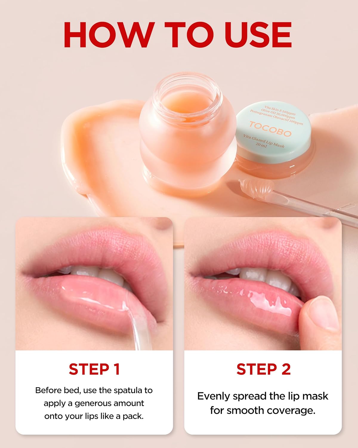TOCOBO Lemon Sugar Lip Mask – Korean Vegan Lip Scrub