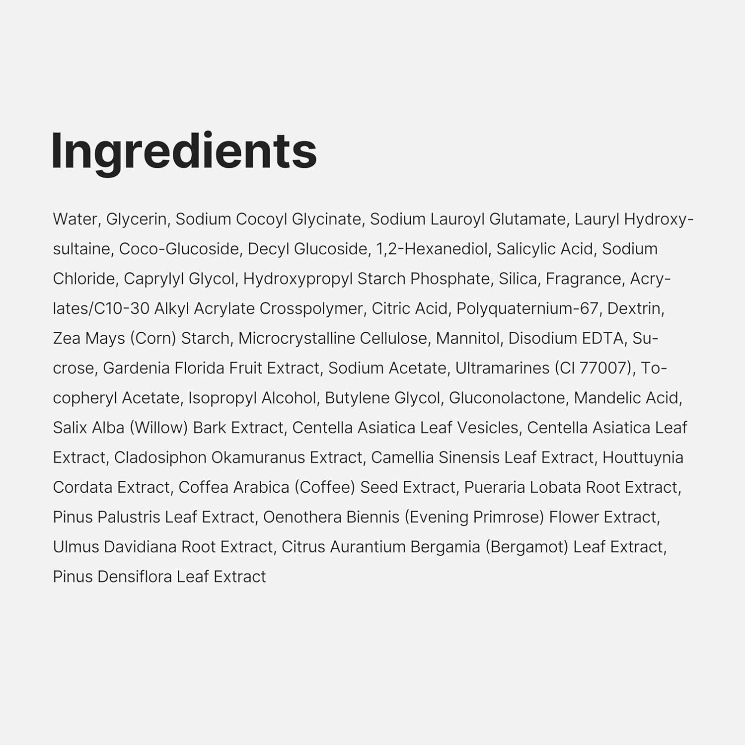 medicube Zero Foam Cleanser for Sensitive Skin