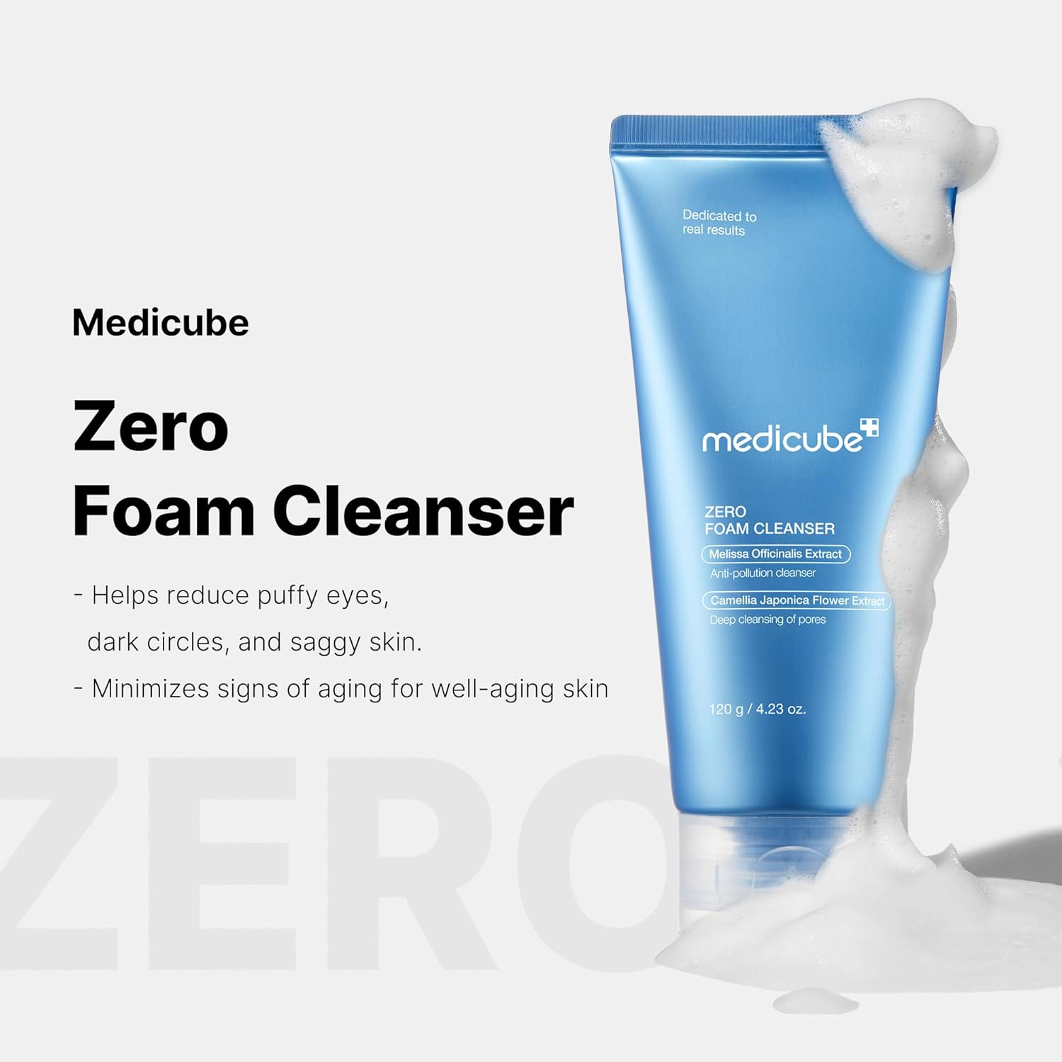 medicube Zero Foam Cleanser for Sensitive Skin