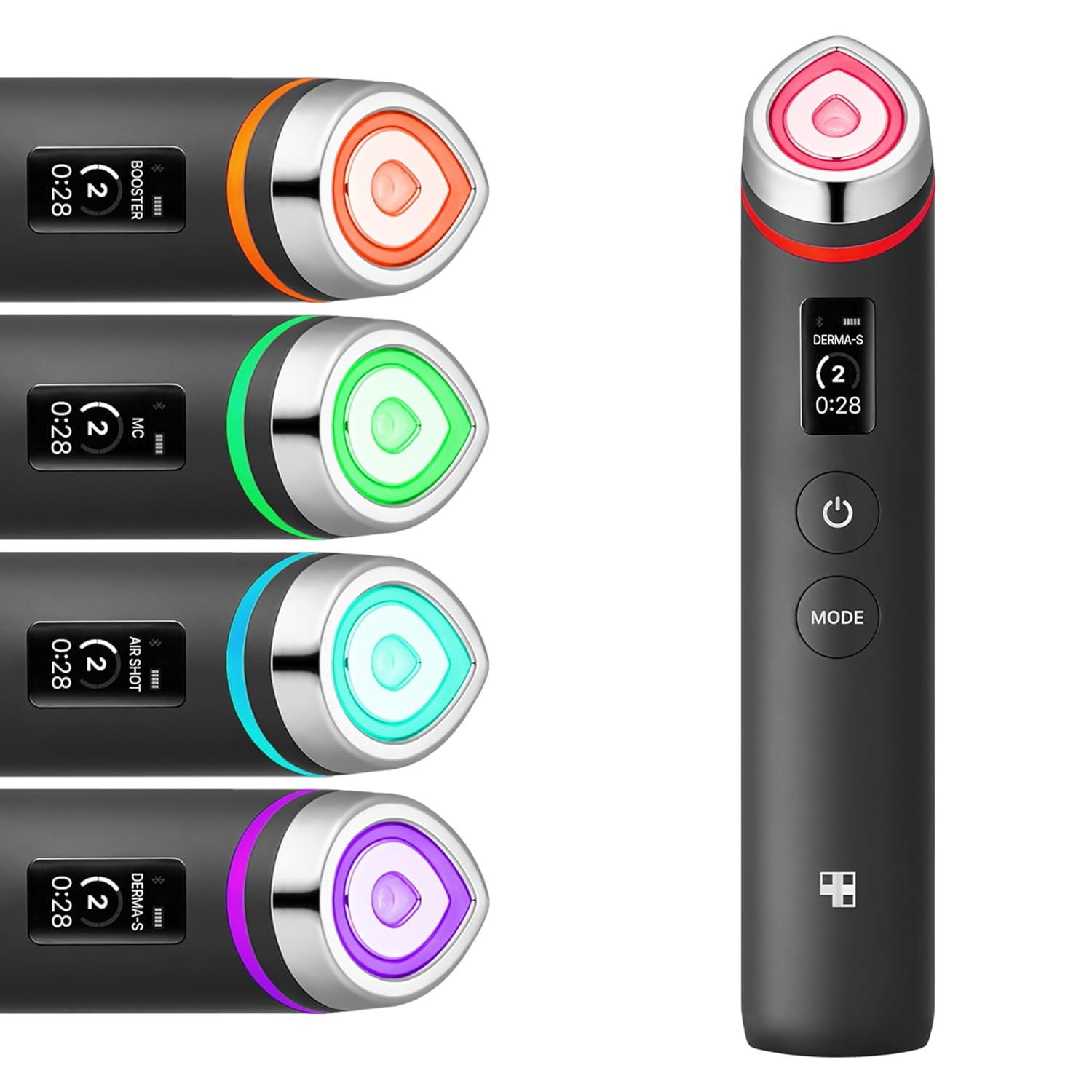 medicube Age-R Booster Pro | 6-in-1 Real Glass Glow Beauty Massager