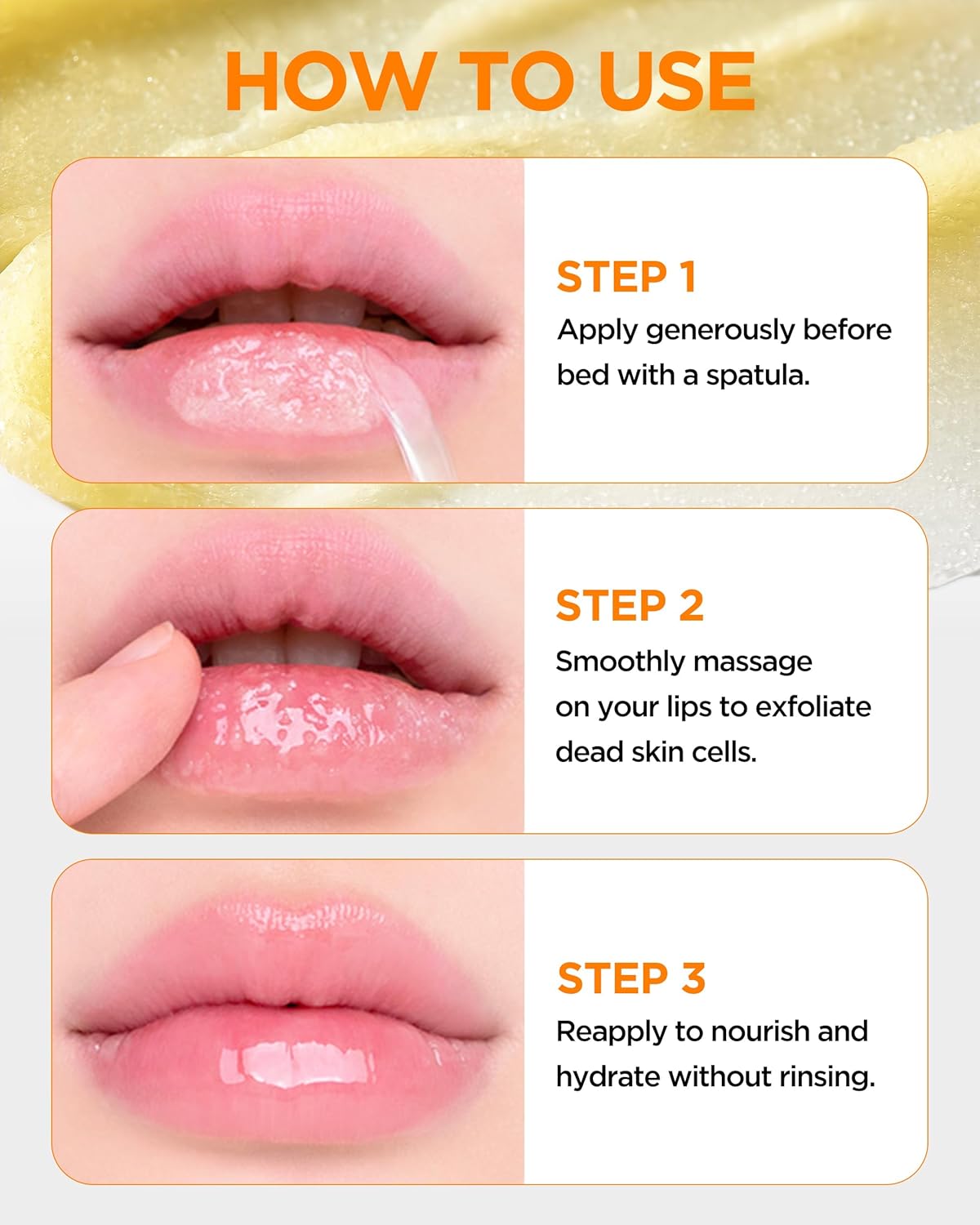 TOCOBO Lemon Sugar Lip Mask – Korean Vegan Lip Scrub